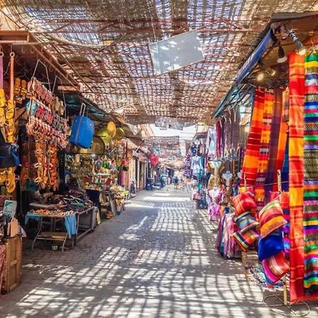 Sunny Terrace & Comfy Beds In Marrakech Apartment Marrakesh Luaran gambar