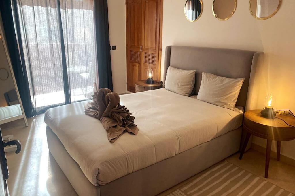Sunny Terrace & Comfy Beds In Marrakech Apartment Marrakesh Luaran gambar