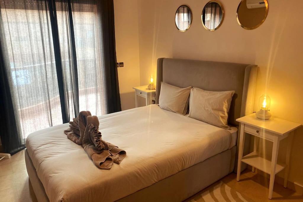 Sunny Terrace & Comfy Beds In Marrakech Apartment Marrakesh Luaran gambar